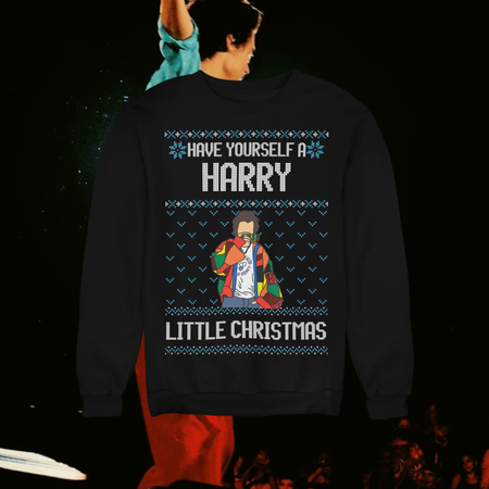 Have Yourself A Harry Little Christmas Unisex Long Sleeve Sweatshirt