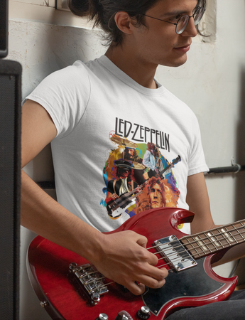 Led Zeppelin RockPrint Short Sleeve T-Shirt